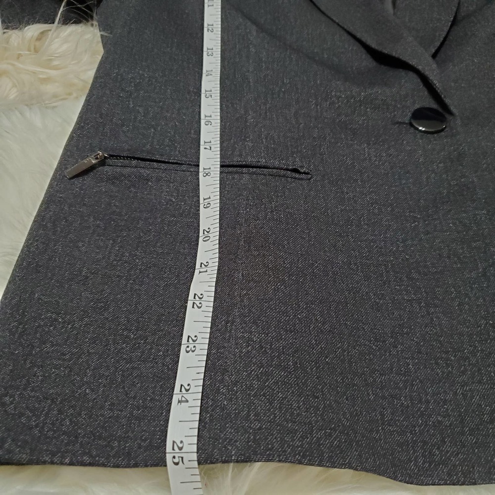 Kasper Ruched One-Button Blazer NWT - Picture 11 of 12
